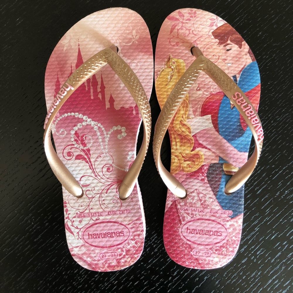 Haviannas princess flip flops